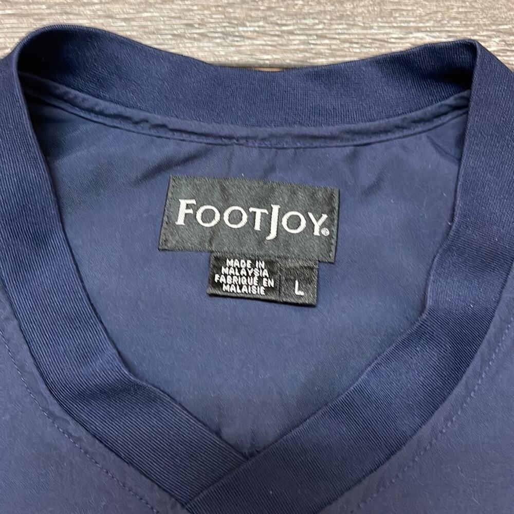 FootJoy Navy Blue Pullover Men’s Size Large - Picture 7 of 9
